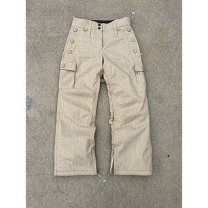 Y2K Vintage Firefly Beige Cream Ski Pants / Snowboard Pants